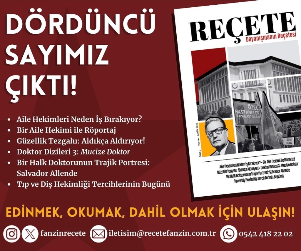 Reçete Fanzin 4. Sayısı&nbsp;Çıktı