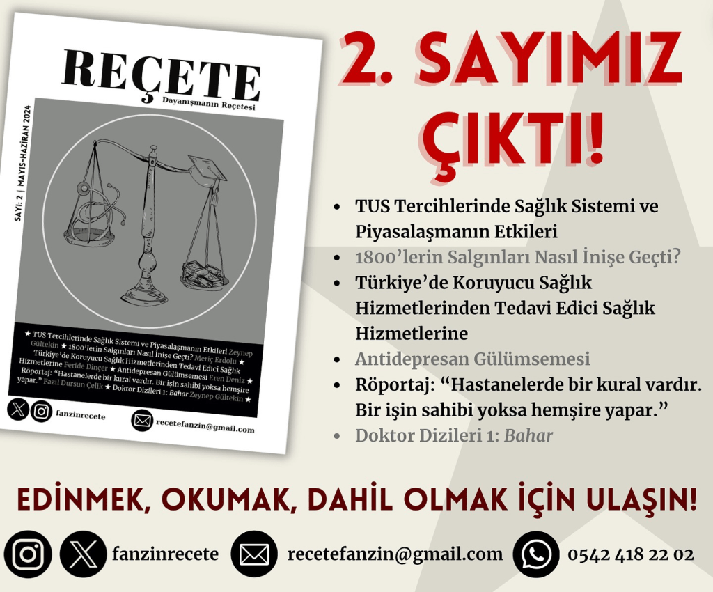 Reçete Fanzin 2. Sayısı&nbsp;Çıktı